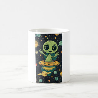 caneca alien green kaffeetasse
