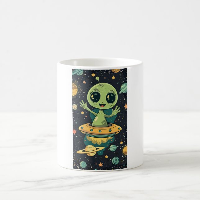 caneca alien green kaffeetasse (Mittel)