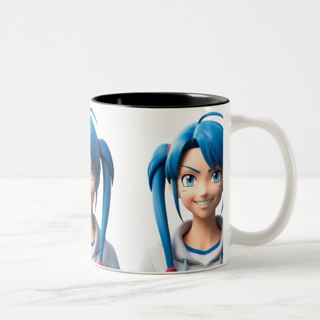 Caneca Anime Zweifarbige Tasse (Rechts)