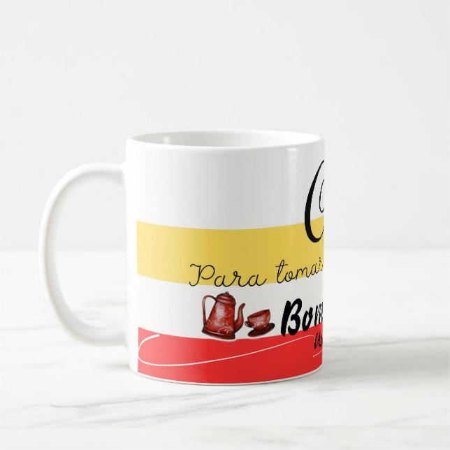 Caneca branca clássica kaffeetasse (Links)