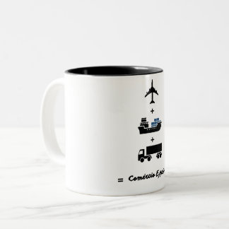 Caneca café (Caneca para tomar café comex) Zweifarbige Tasse
