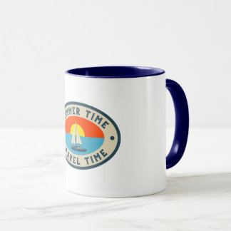 Caneca Café Chegada do Verão 11 oz Cerâmica W-PT Tasse
