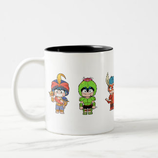 Caneca Card Guardians | Louis Zweifarbige Tasse