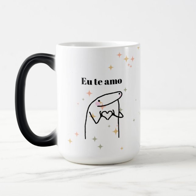 Caneca casal Flork Verwandlungstasse (Links)