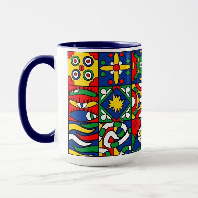 Caneca Colorida Tasse (Links)