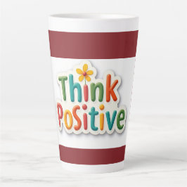 Caneca com design motivacional milchtasse