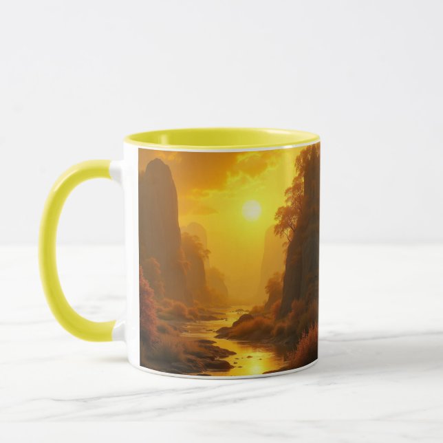 CANECA COMBO - PAISAGEM OURO TASSE (Links)