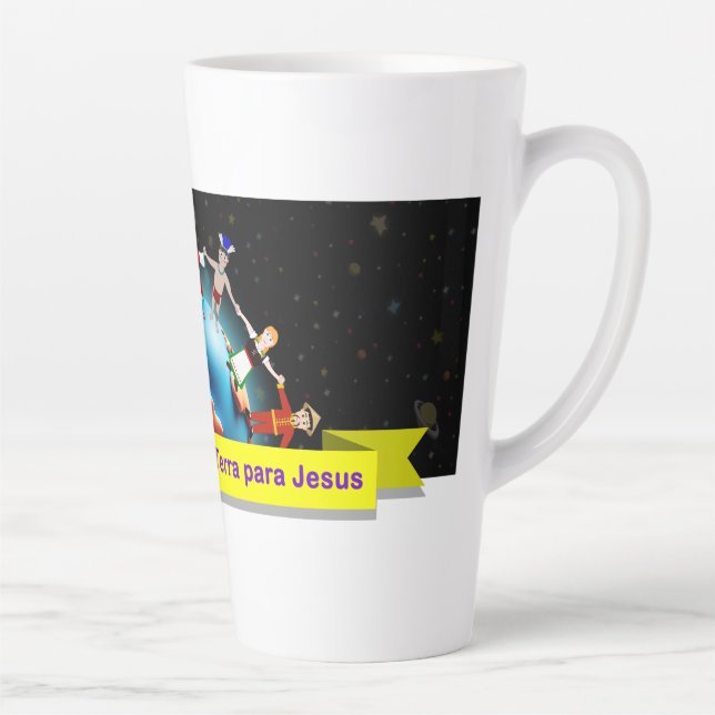 Caneca Crianças para Jesus (Biblinha e Turminha) Milchtasse (Rechts)