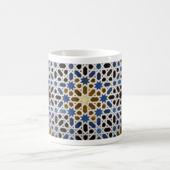 Caneca de café azulejos 11 oz cerâmica W-PT ZLE  Kaffeetasse (Mittel)