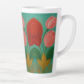 Caneca de café latte milchtasse