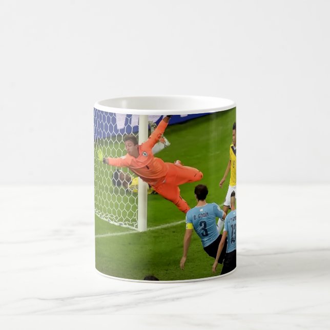 Caneca de Futebol 11 oz Cerâmica W-PT ZLE Kaffeetasse (Mittel)