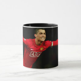 Caneca de Futebol 11 oz Cerâmica W-PT ZLE Tasse