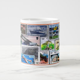 Caneca de porcelana extra Jumbo-Tasse
