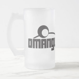 Caneca de vidro fosco mattglas bierglas