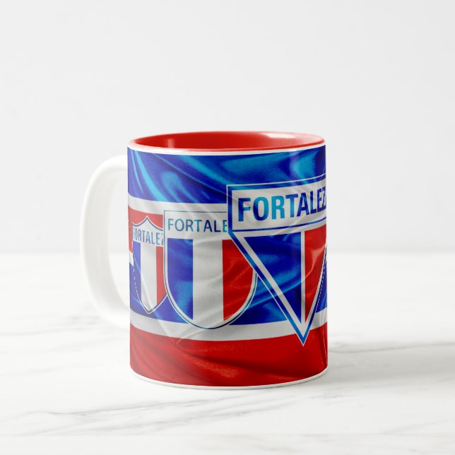 Caneca do Fortaleza Zweifarbige Tasse (Vorderseite Links)