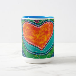 Caneca em dois tons, 444 ml zweifarbige tasse