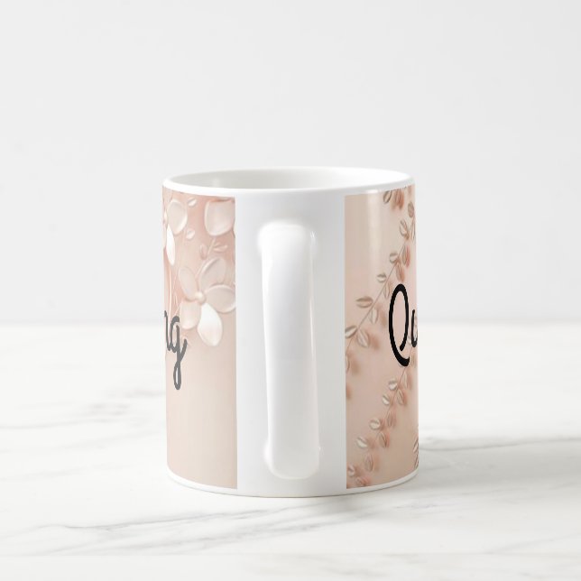 Caneca Floral Linda ! Kaffeetasse (Henkel)