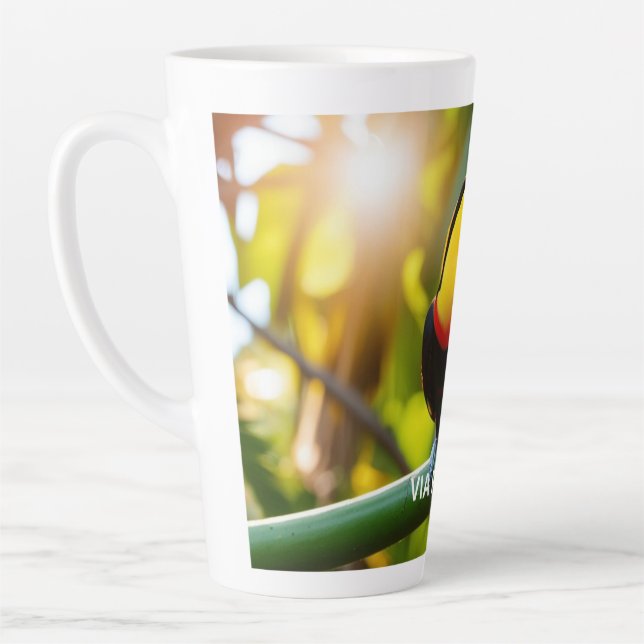 Caneca grande para café latte Tucano Milchtasse (Links)