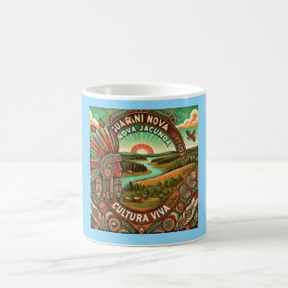 Caneca "Guarani Nova Jacundá Cultura Viva" Kaffeetasse