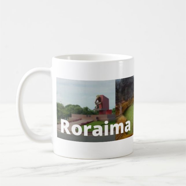 Caneca lembrança de Roraima Brasil Kaffeetasse (Links)