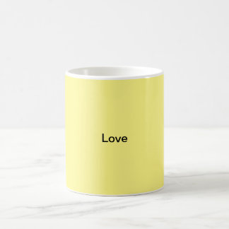 Caneca Love 💛 Kaffeetasse