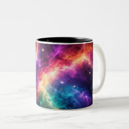 Caneca (Mug) Festa das Nebulosas Zweifarbige Tasse