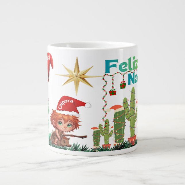 Caneca Natalina Clássica Jumbo-Tasse (Vorderseite)