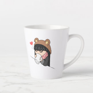 Caneca para café latte milchtasse