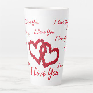 Caneca para Café Latte Romântica Milchtasse
