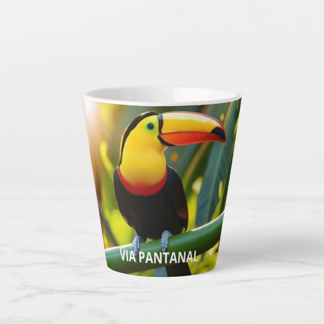 Caneca pequena para café latte Tucano Milchtasse (Vorderseite)