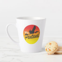 Caneca pequena para café latte Via Pantanal1 Milchtasse