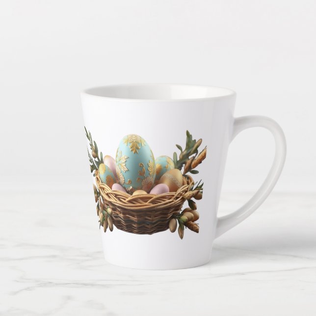 Caneca Pequena para Café Luz da Páscoa Milchtasse (Rechts)