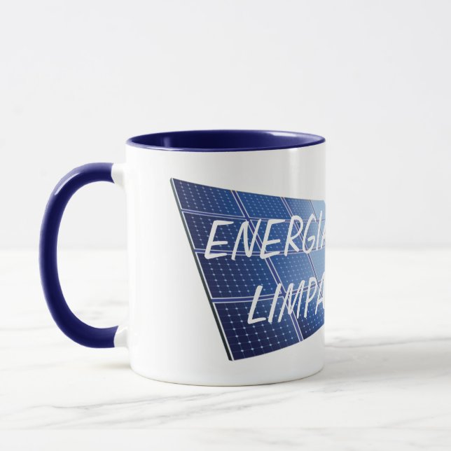 Caneca personalizada ENERGIA LIMPA Tasse (Links)