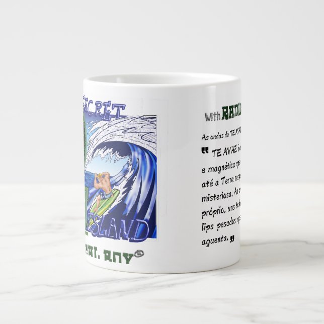 Caneca Te AVAE Jumbo "Fortes Emoções" Jumbo-Tasse (Vorderseite)