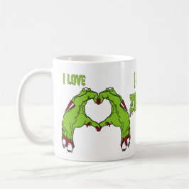 caneca Zombie Love Kaffeetasse