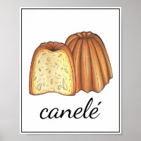 Canelé French Pâtisserie Bäckerei Küche