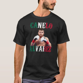 Canelo Alvarez Mexico Flag T-Shirt