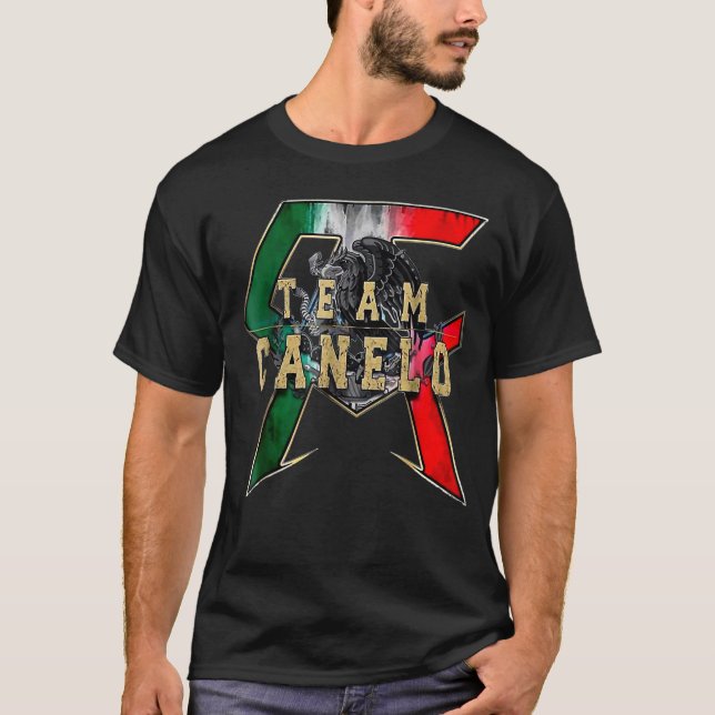 Canelos Funny Saul Alvarez Boxer T - Shirt  (Vorderseite)