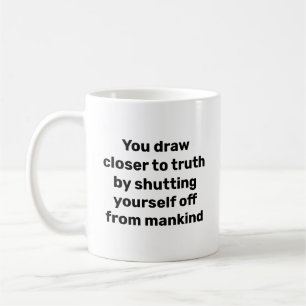Canetti Quote Kaffeetasse