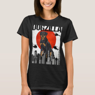 Canezilla Dogzilla Japanese Rottweiler T-Shirt