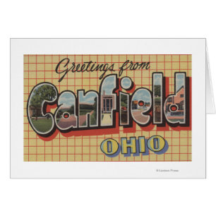 Canfield, Ohio - Große Buchstabenszenen