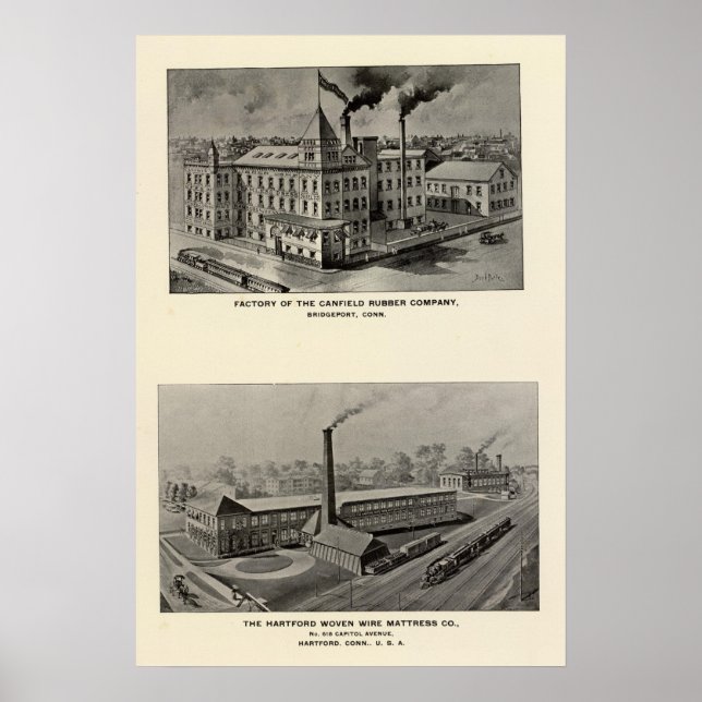 Canfield Rubber Co Poster (Vorne)