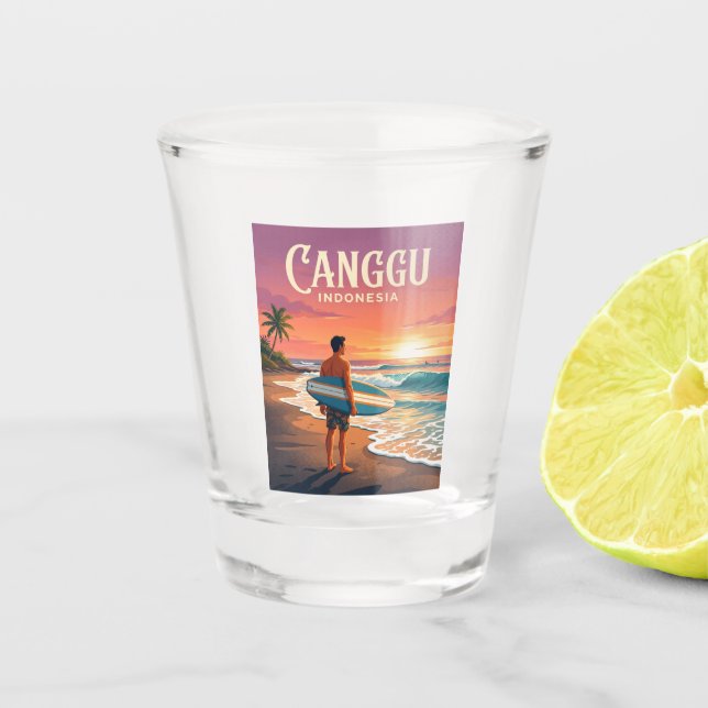Canggu Indonesien Schnapsglas (Vorderseite)