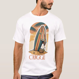 Canggu Sunset Surf – Vintage Tropische Strand Vibe T-Shirt