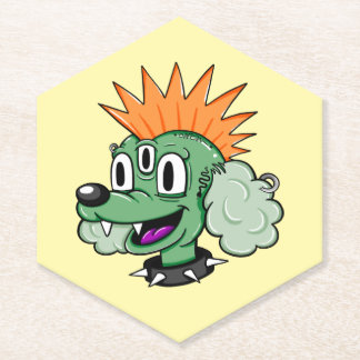 Caniche Punk Untersetzer