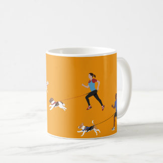 Canicross Quartett-Tasse Kaffeetasse