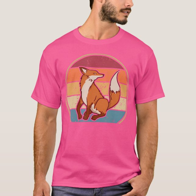 Canidae Caninae Red Fox Fox Lover Fox T-Shirt (Vorderseite)