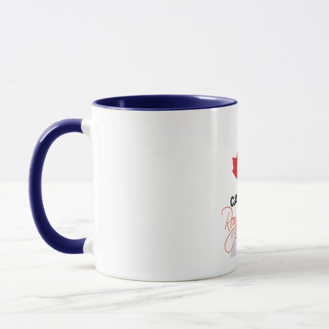 Canidian Royal Visit - William & Kate Wedding Tasse (Links)