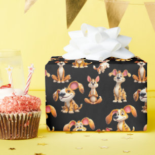 Canine Celebration Wrap 4 Geschenkpapier