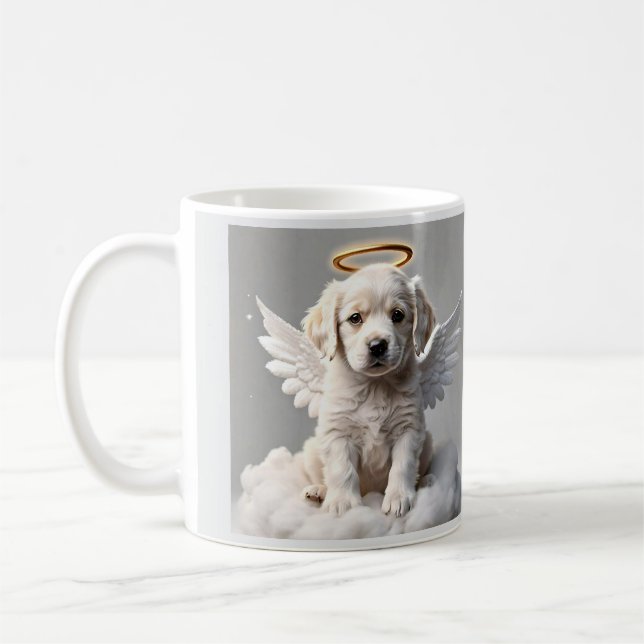 " CANINE CHERUB " KAFFEETASSE (Links)